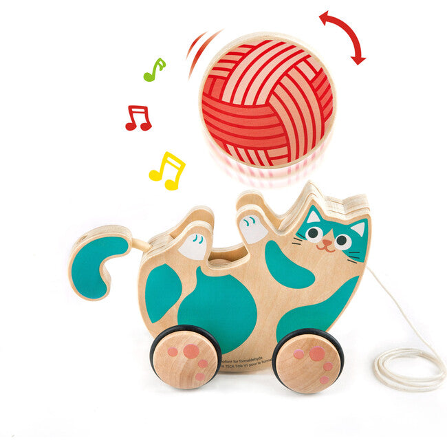 Hape Roll And Rattle Kitten