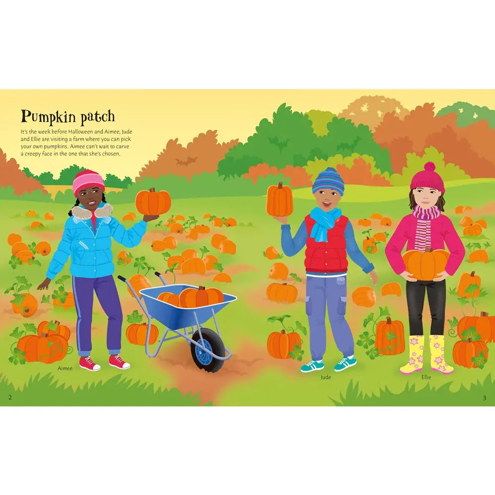 Usborne Sticker Dolly Dressing Trick or Treat