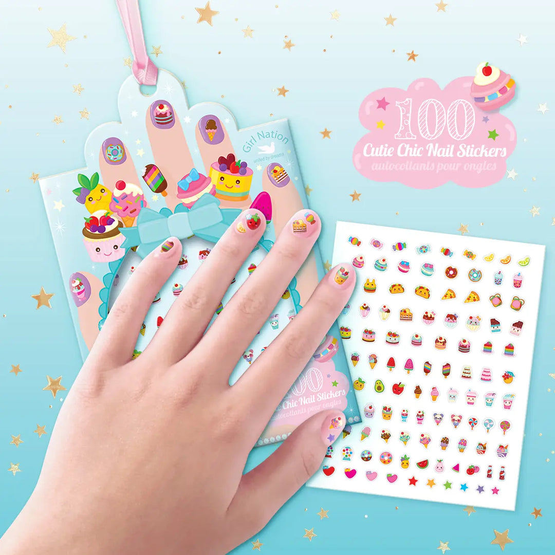 Girl Nation Cutie Chic Nail Stickers