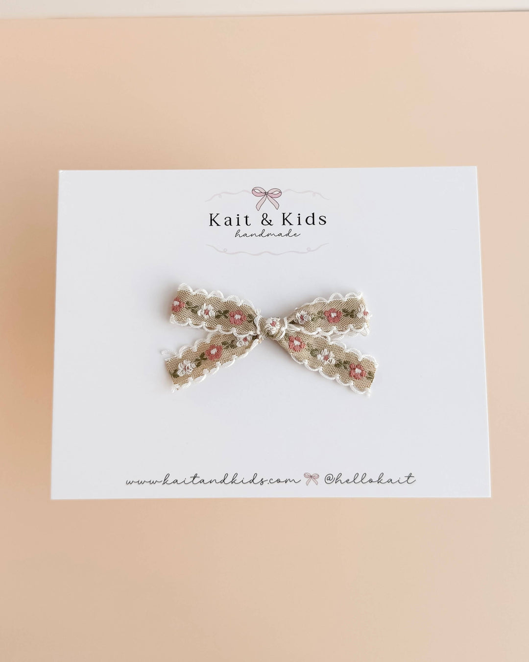 Kait + Kids Skinny Headband - Field of Flowers