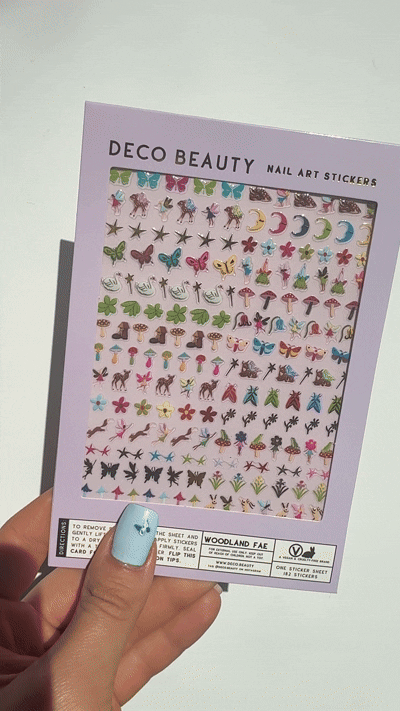 Deco Beauty Nail Art Stickers - Woodland Fae