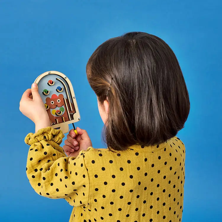 Kikkerland Wooden Pinball