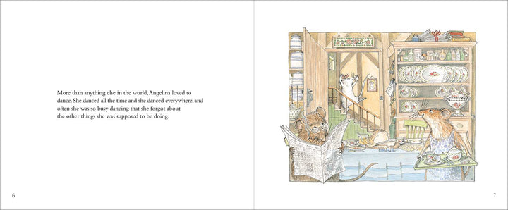 Presenting Angelina Ballerina by Katharine Holabird