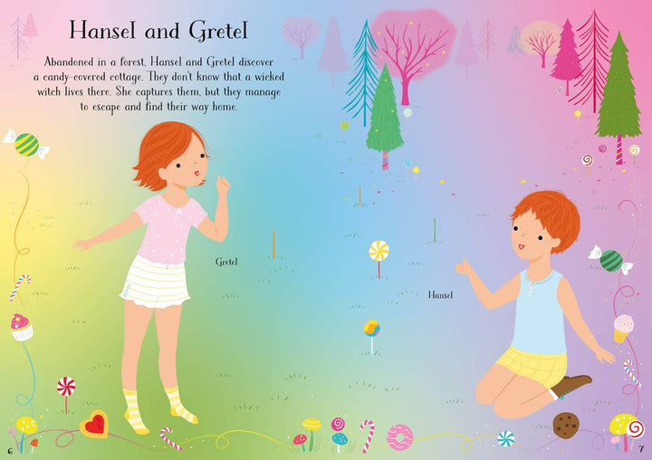 Usborne Little Sticker Dolly Dressing Fairy Tales
