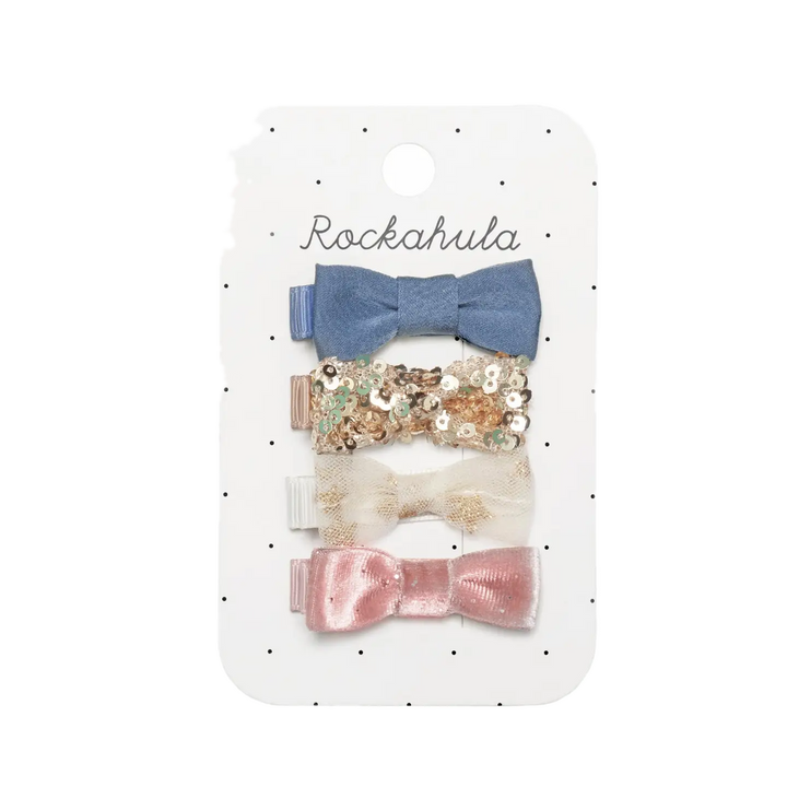 Rockahula Enchanted Mini Bow Clip Set