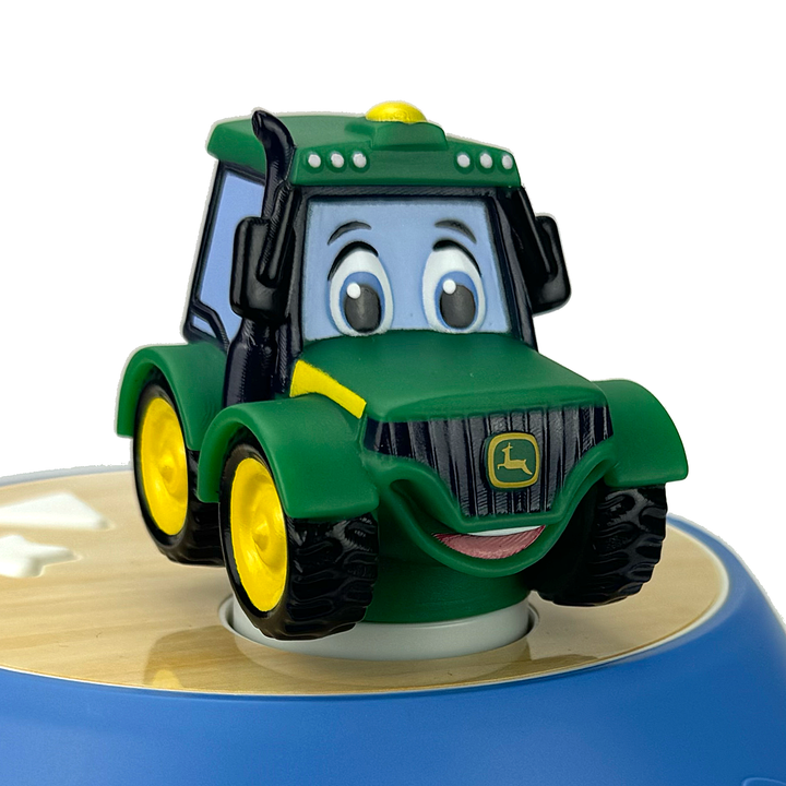 John Deere Tractor Luna Figurine
