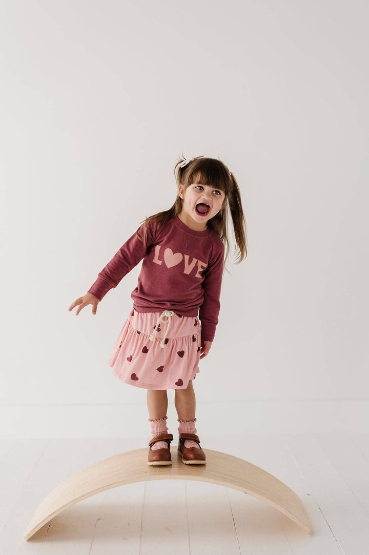 Babysprouts Raglan Love Sweatshirt