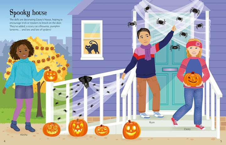 Usborne Sticker Dolly Dressing Trick Or Treat