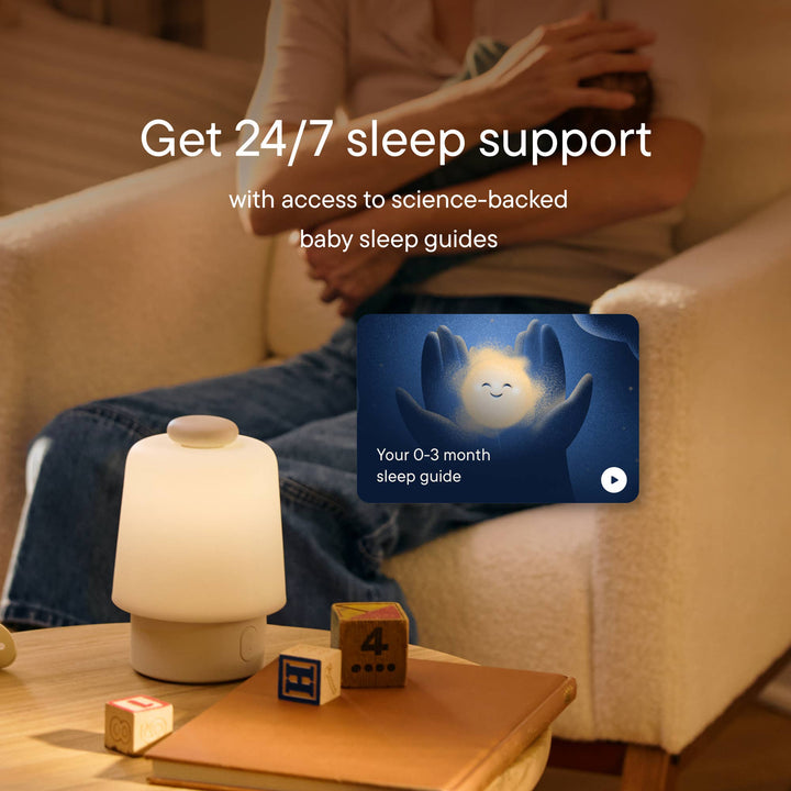Hatch Baby Sleep Support Sound Machine & Night Light - Putty