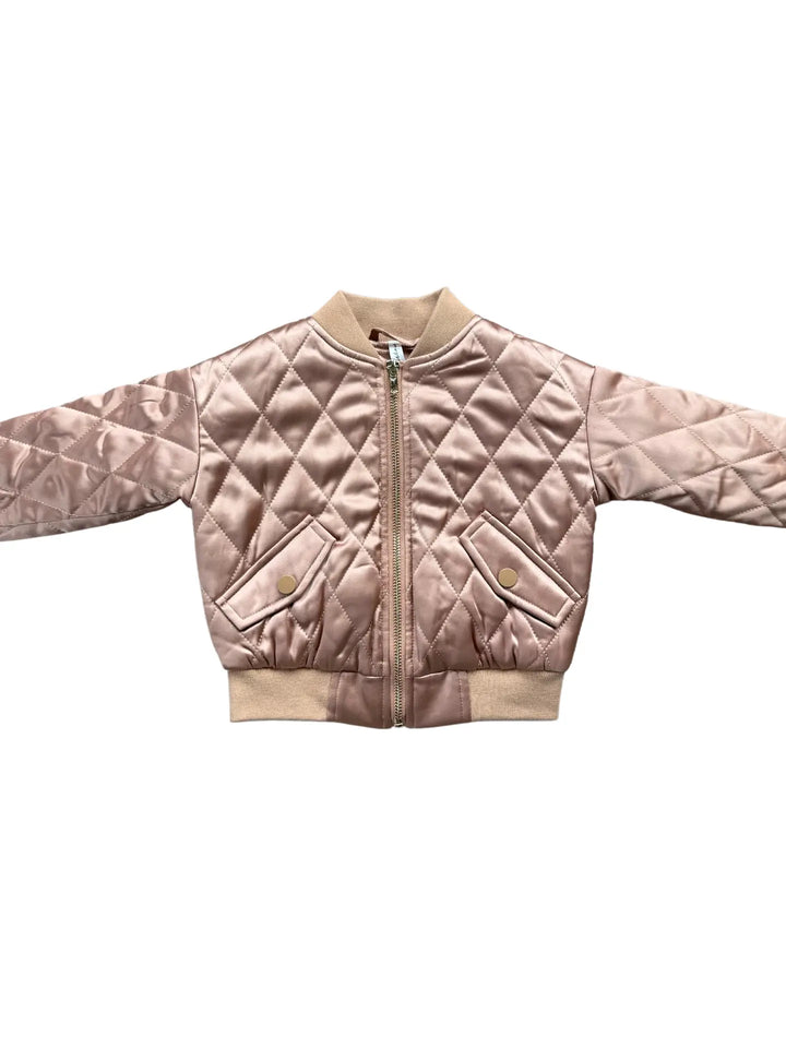 Babysprouts Quilted Bomber Jacket - Desert