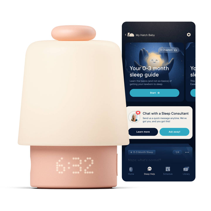 Hatch Baby Sleep Support Sound Machine & Night Light - Putty