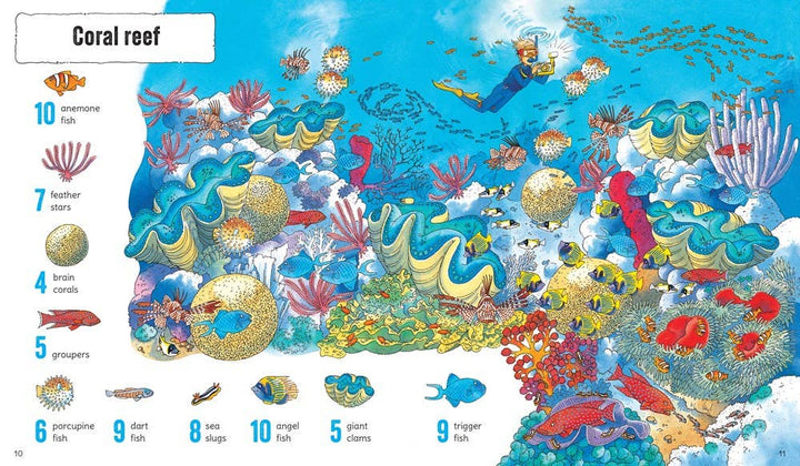 Usborne 1001 Things To Spot In The Sea