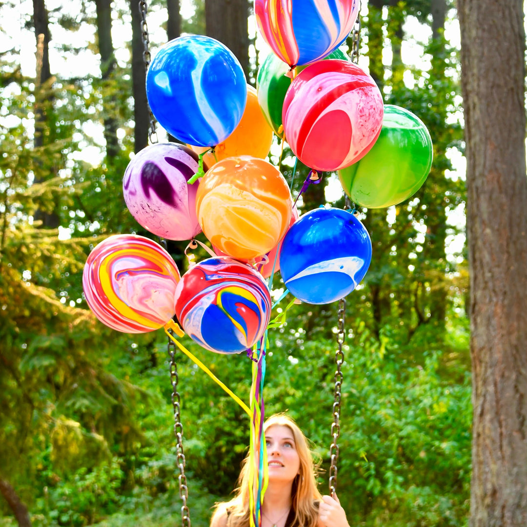TOPS Malibu Agate Marble Balloons