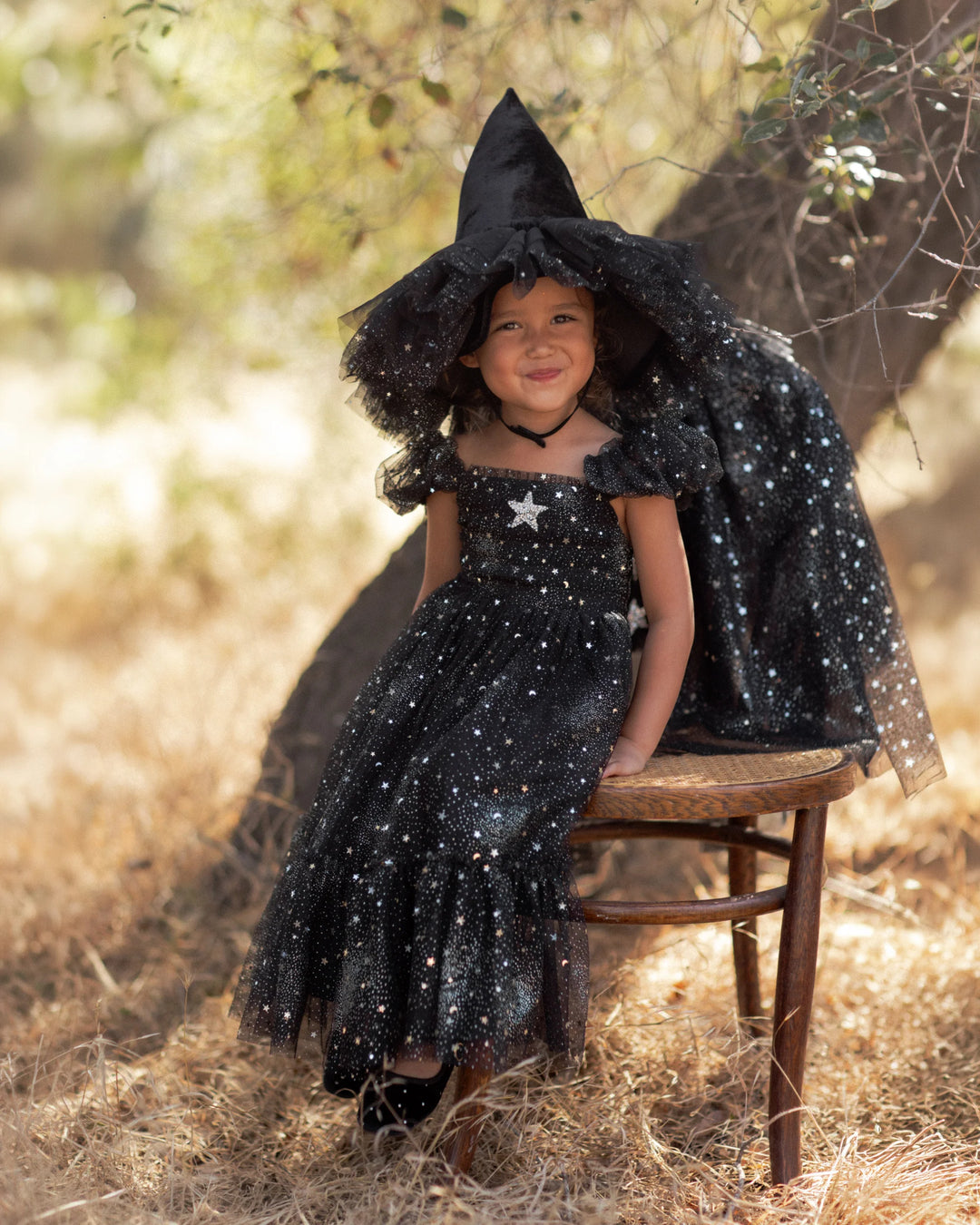 Noralee Tulle Black Cape