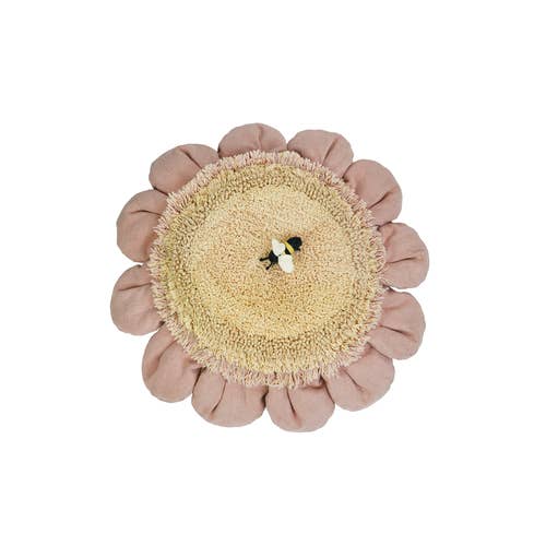 Lorena Canals Floor Cushion - Pink Daisy