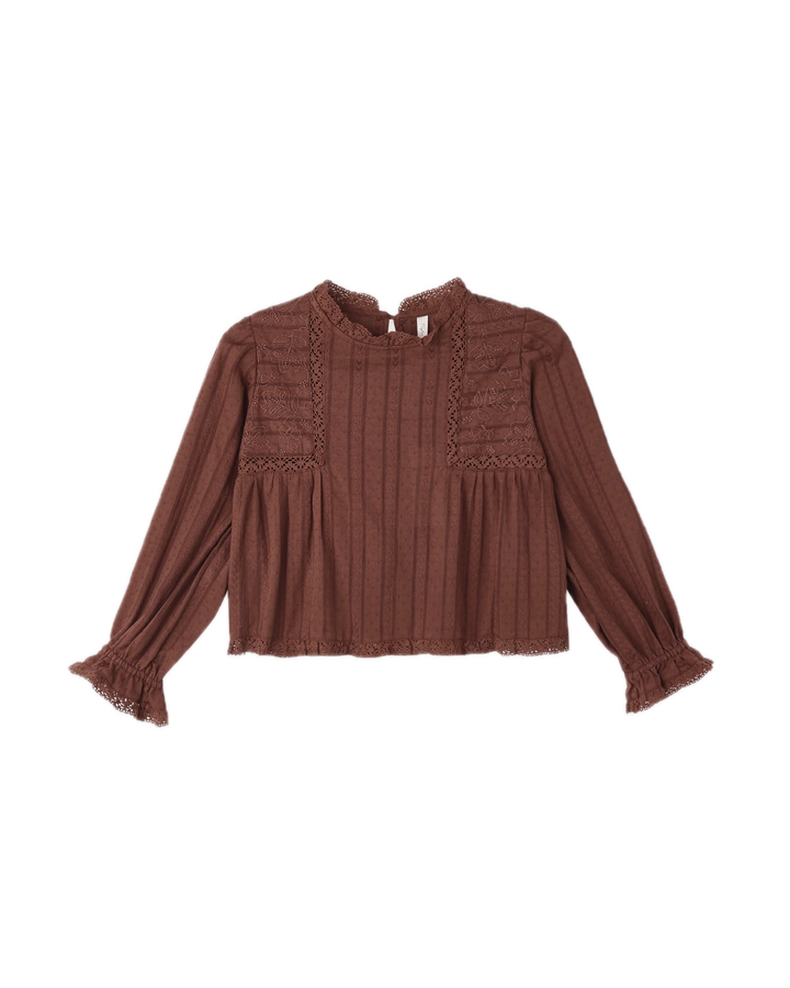 Rylee + Cru Cecile Blouse - Mulberry