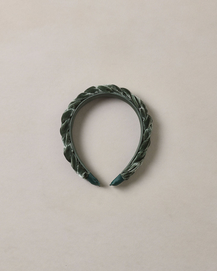 Noralee Braided Headband - Green