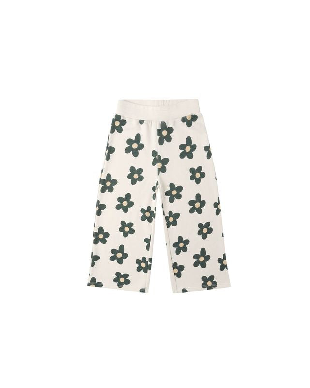 Rylee + Cru Wide Leg Sweatpant - Daisy
