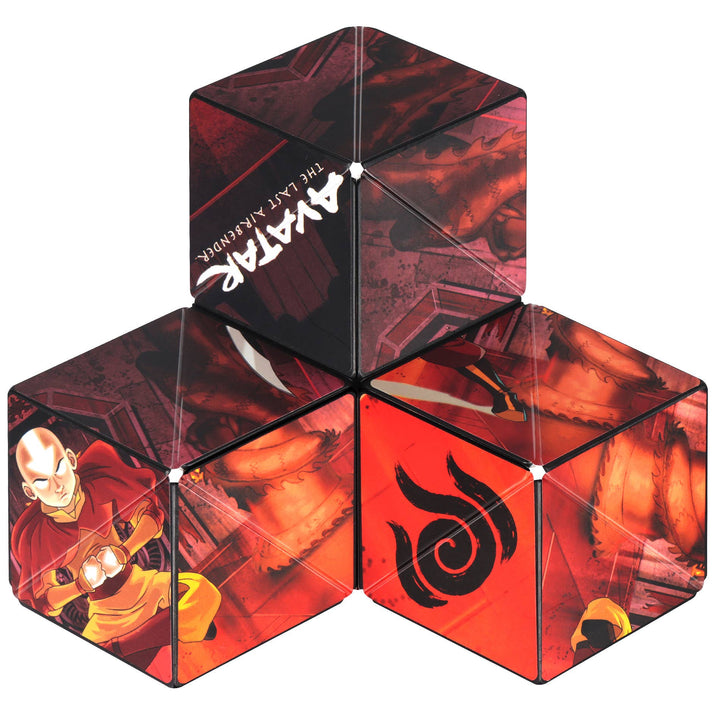 Shashibo Avatar Fire Magnetic Puzzle Cube