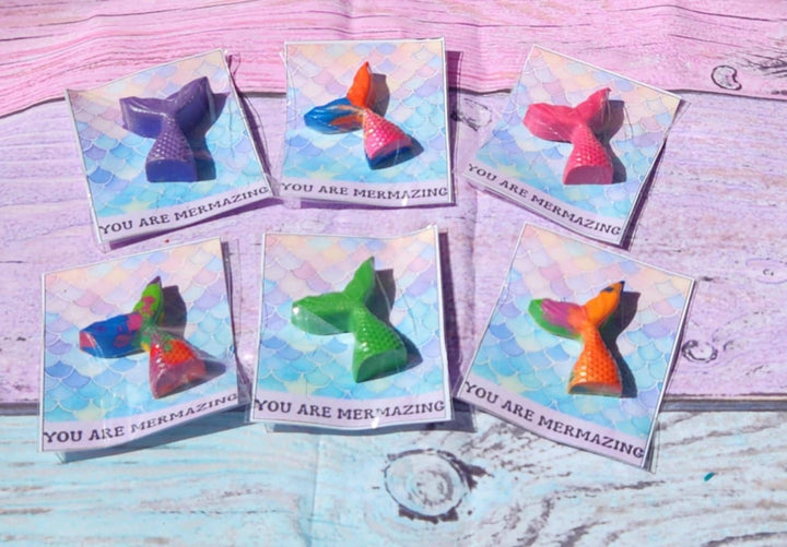 Snazzy Crayons Mermaid Crayon Party Favors