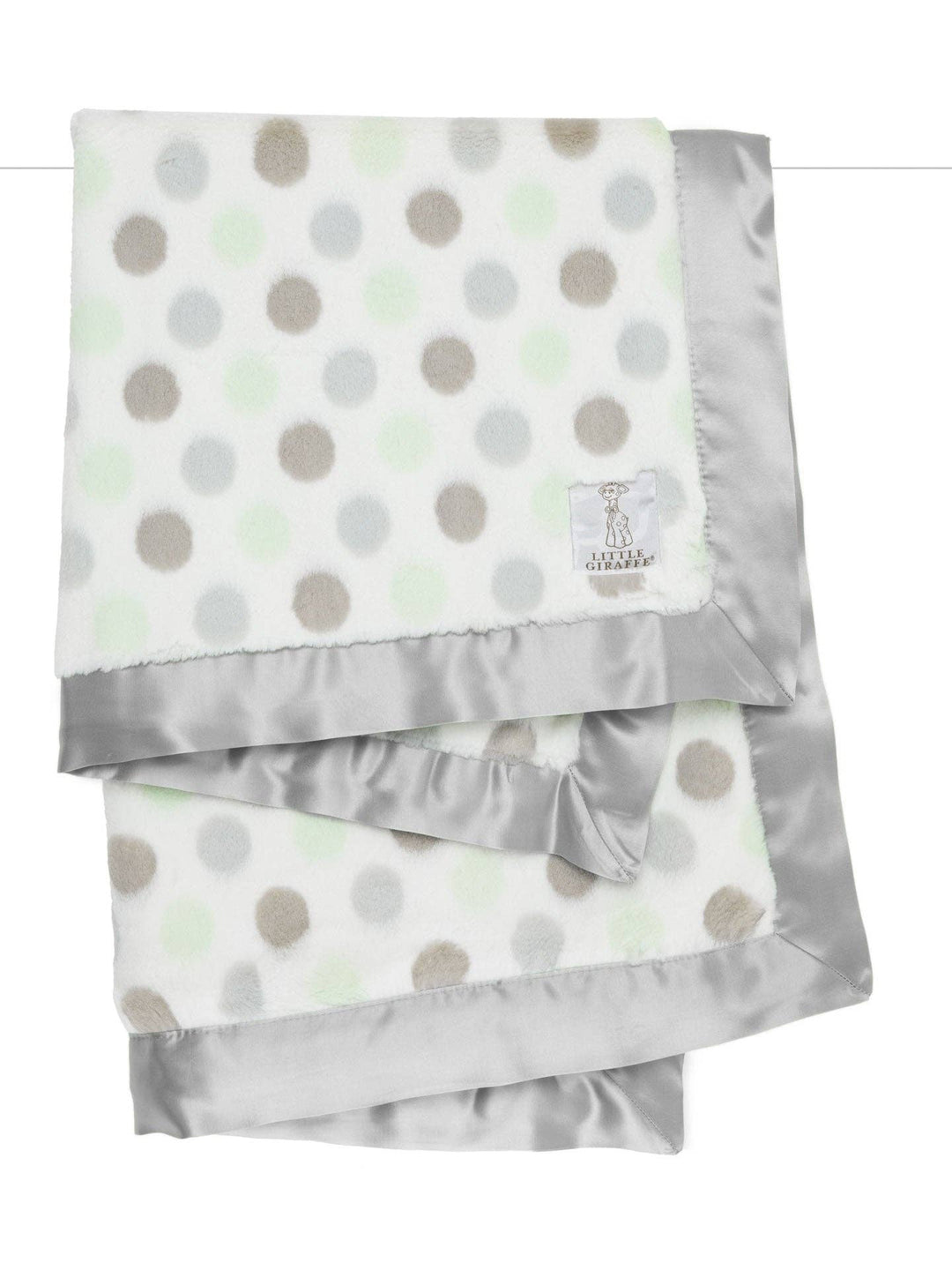 Little Giraffe Lux Dot Baby Boy & Toddler Blanket