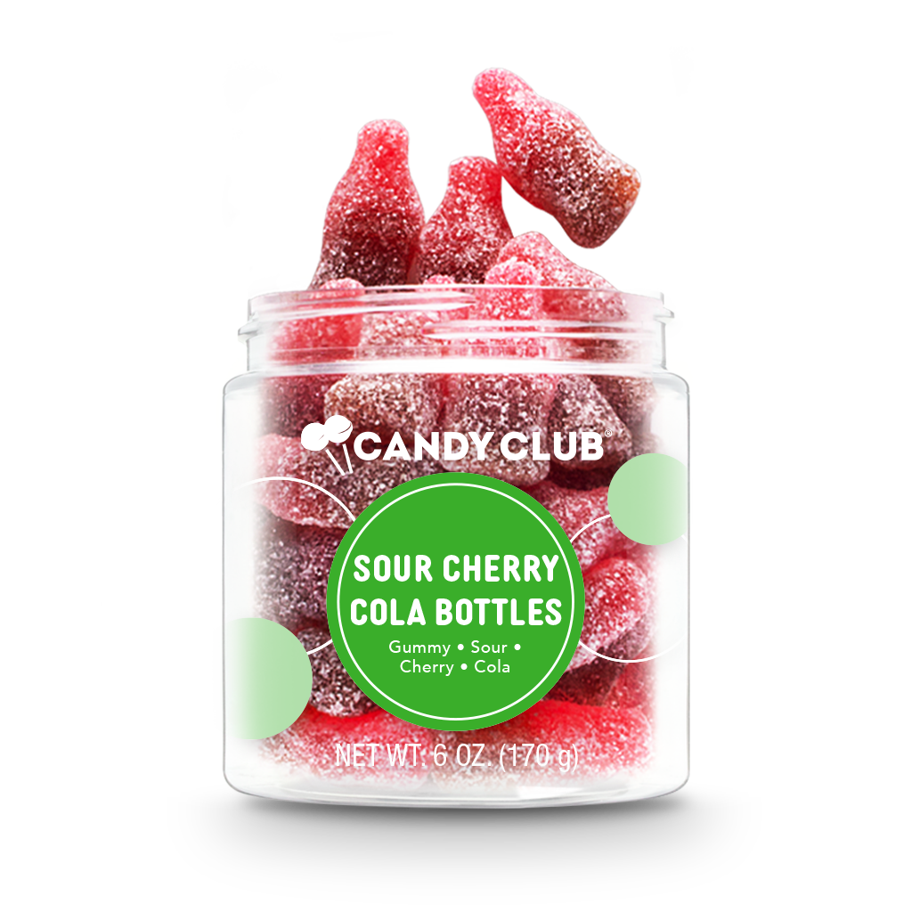 Candy Club Sour Cherry Cola Bottles