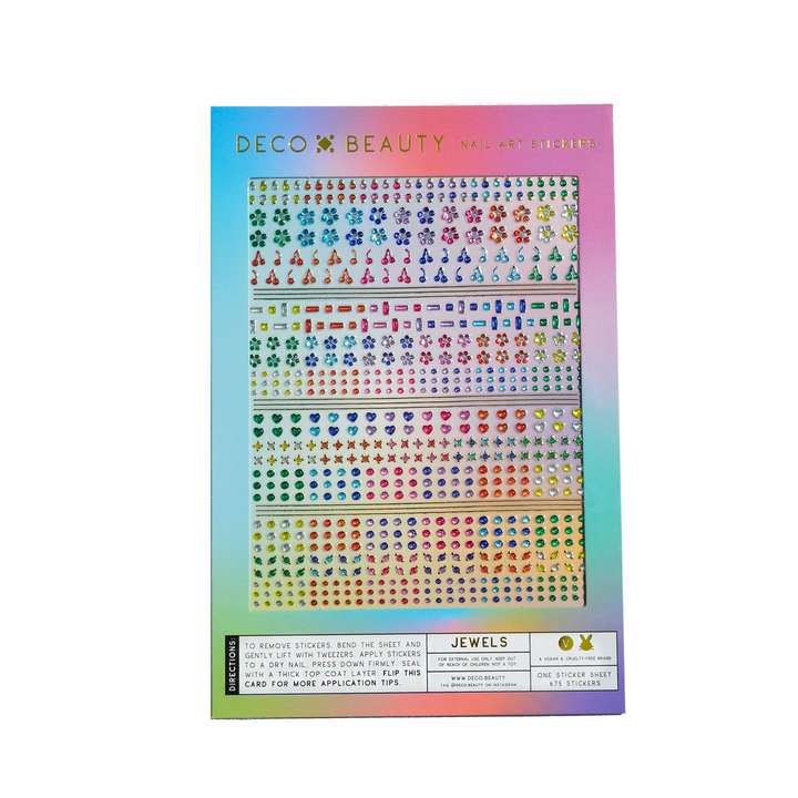 Deco Beauty Nail Art Stickers - Jewels