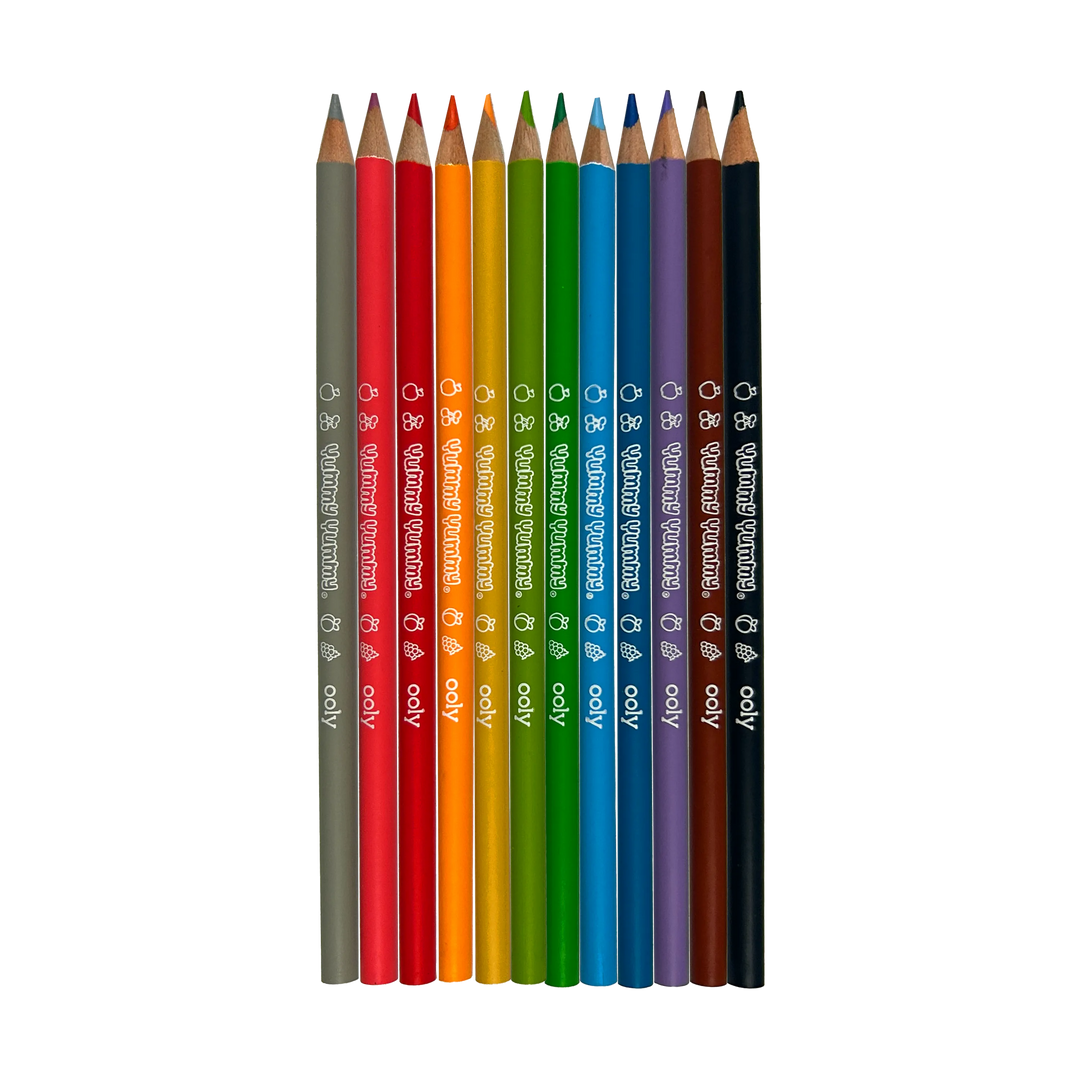 Ooly Yummy Yummy Scented Colored Pencils (Set of 12)