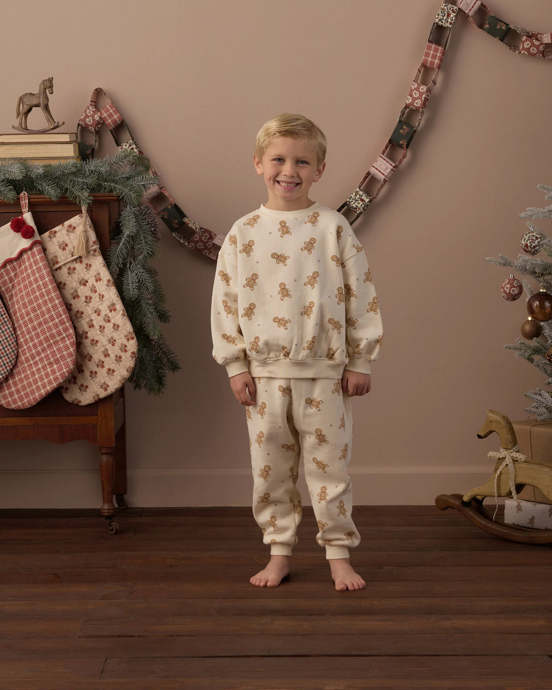 Rylee + Cru Jogger Sweatpant - Gingerbread
