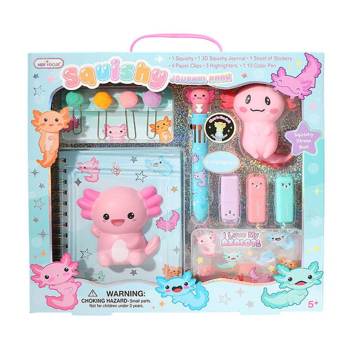 Hot Focus Squishy Journal Book - Critters