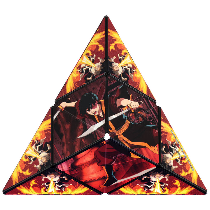 Shashibo Avatar Fire Magnetic Puzzle Cube