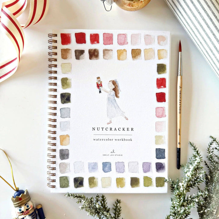 Emily Lex Studio Nutcracker Watercolor Workbook