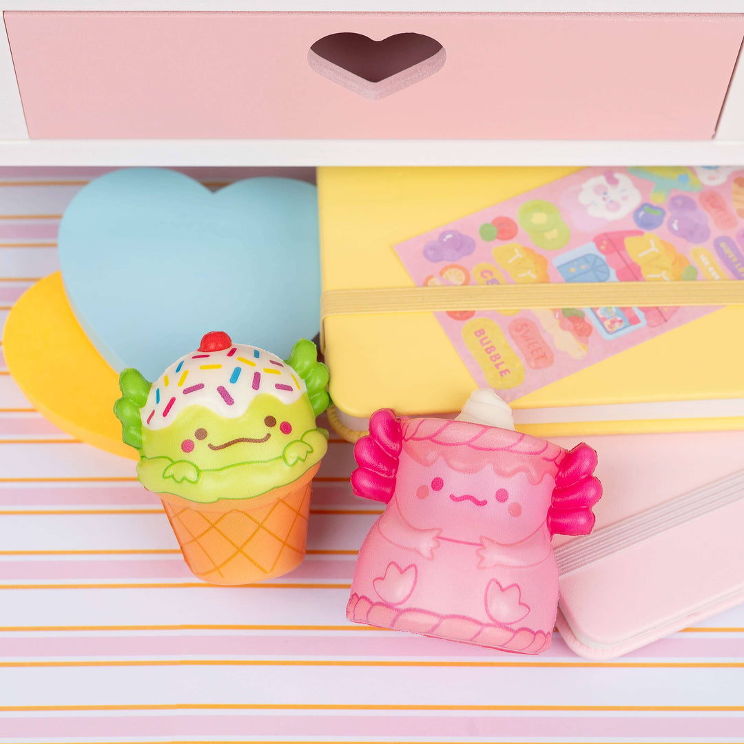 Kawaii Slime Snaxolotl Mini Squishies