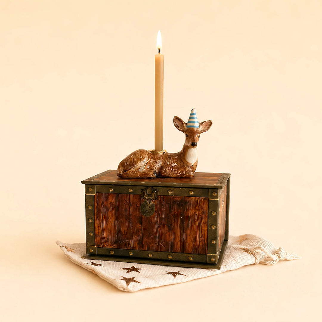 Camp Hollow Deer Cake Topper