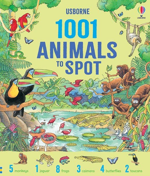Usborne 1001 Animals To Spot