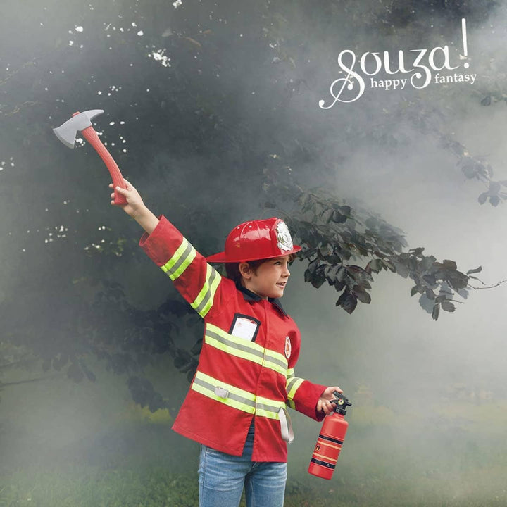 Souza Fireman Costume - 4-7 yrs