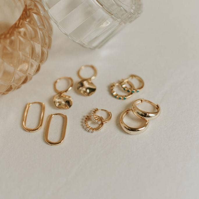 Mauve Jewelry Co. Lexi Chunky Hoops