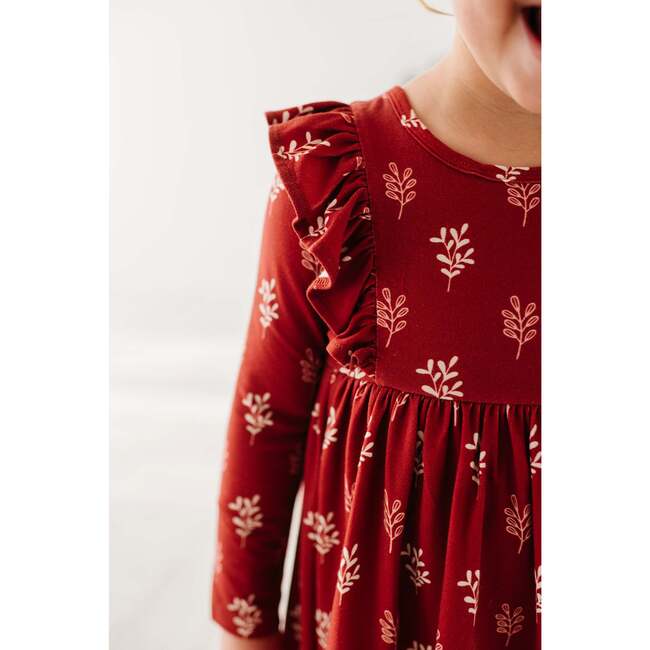 Babysprouts Long Sleeve Ruffle Dress - Holly