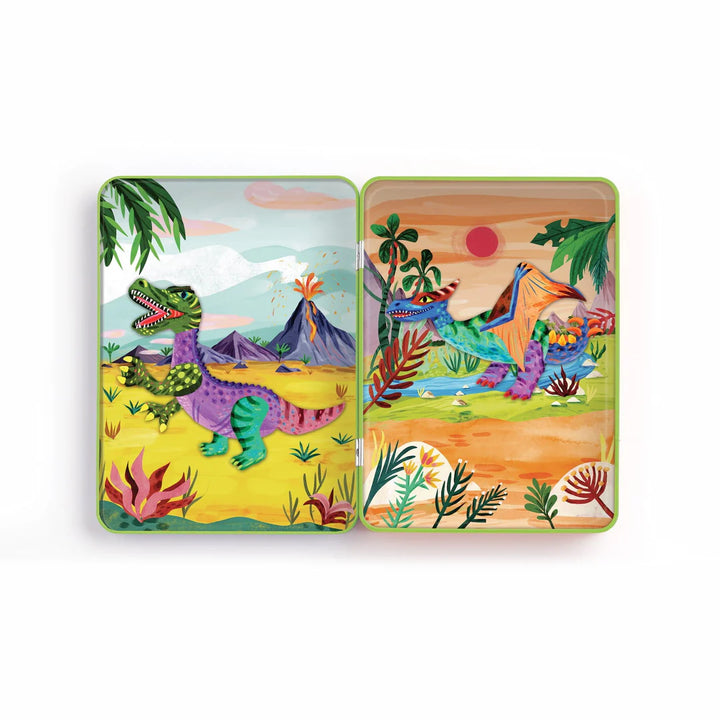 Mudpuppy Magnetic Build-It Dino Mix Up