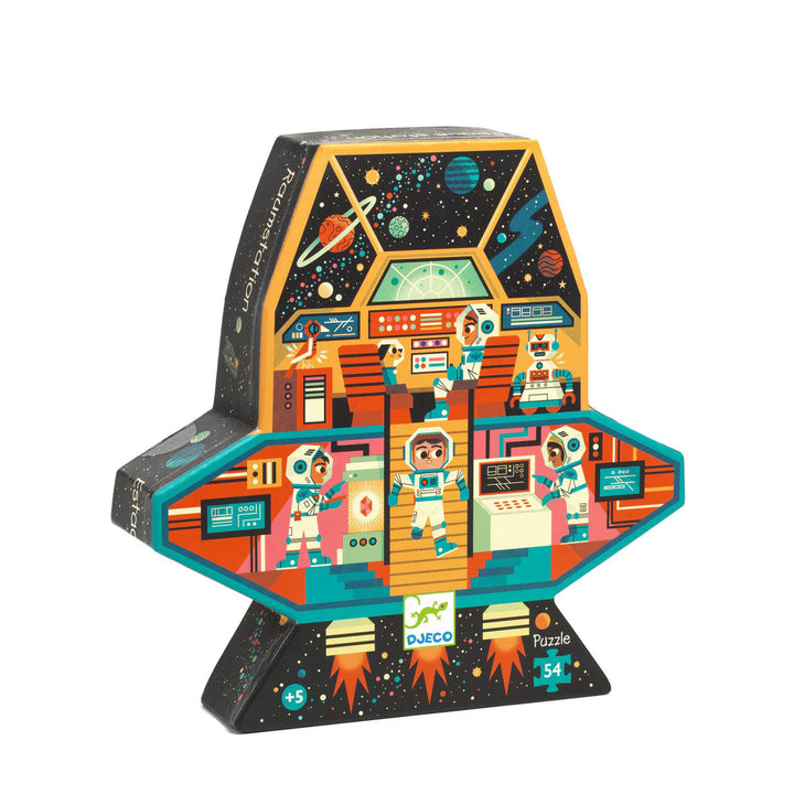 Djeco Space Station 54 Piece Puzzle