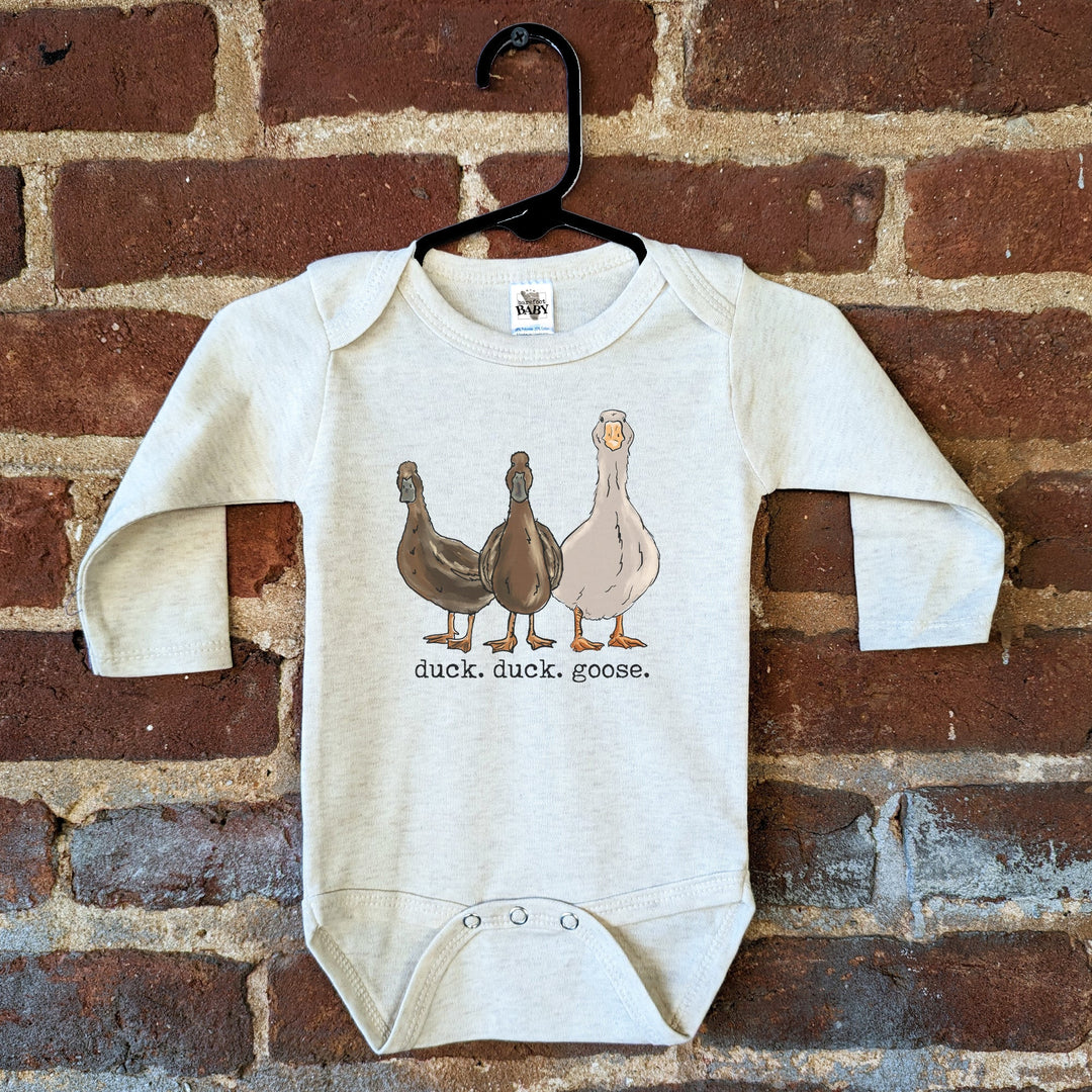 Barefoot Baby Duck Duck Goose Onesie