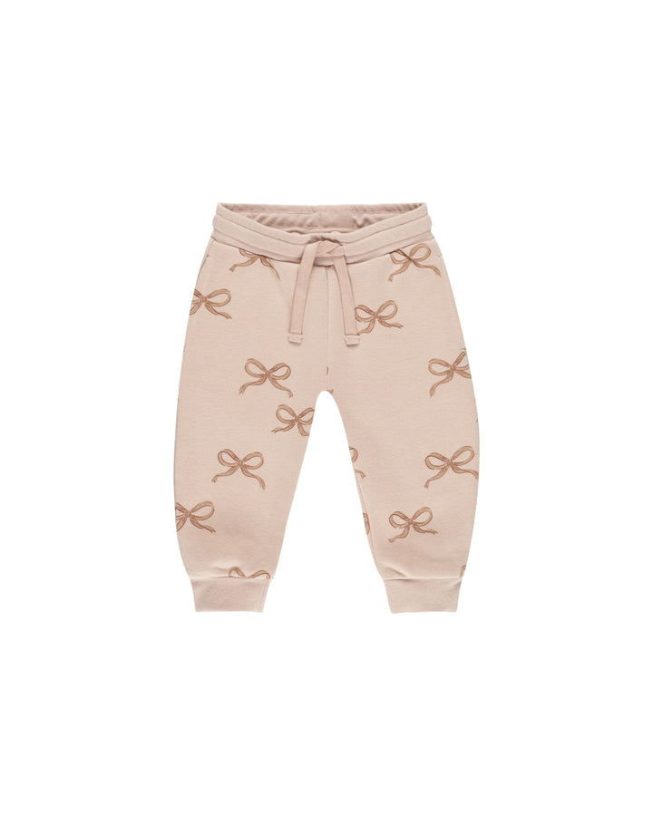 Rylee + Cru Relaxed Sweatshirt + Sweatpants Set - Bows