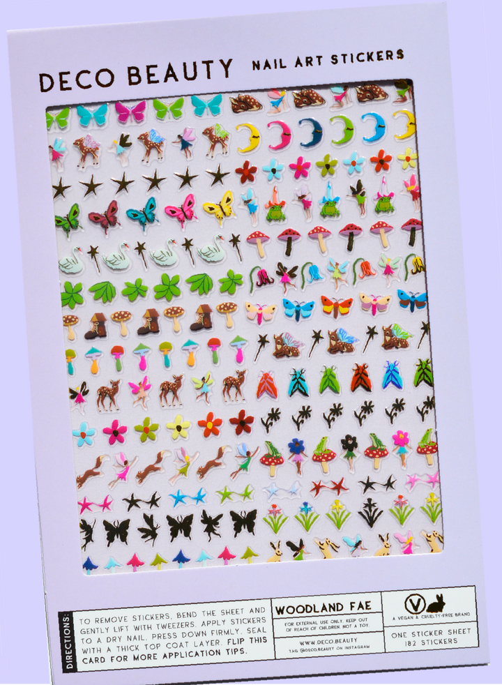 Deco Beauty Nail Art Stickers - Woodland Fae
