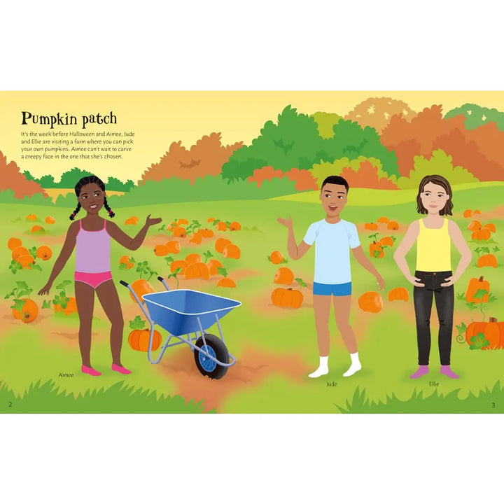 Usborne Sticker Dolly Dressing Trick or Treat