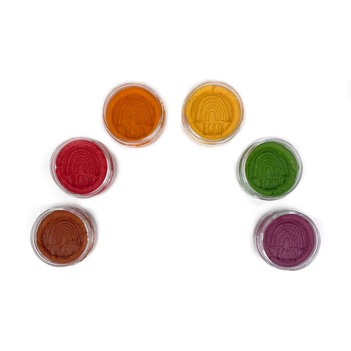 Earth Grown KidDough Mini KidDough Fall Rainbow Set