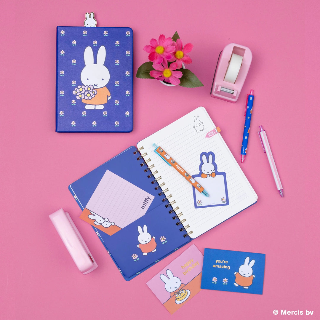 Studio Oh! Miffy Dreamy Petals Soft-Touch Gel Pen Set