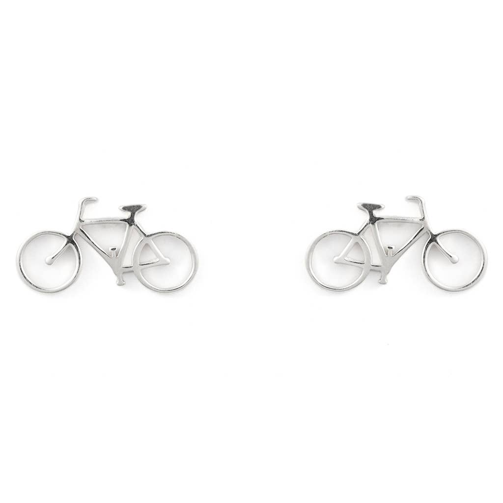 Bronwen Bicycle Post Earrings