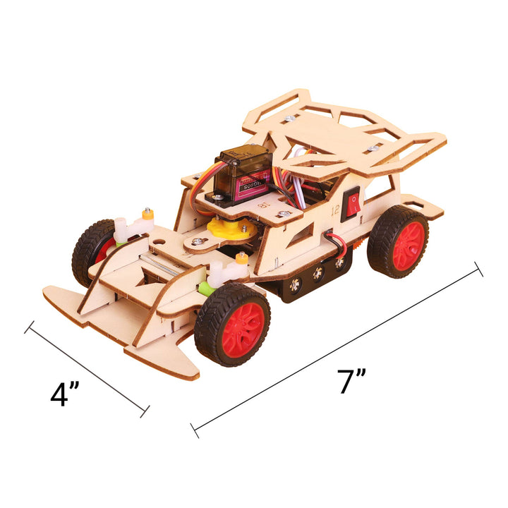 Kitsville Steering Remote Controlled Car DIY Kit