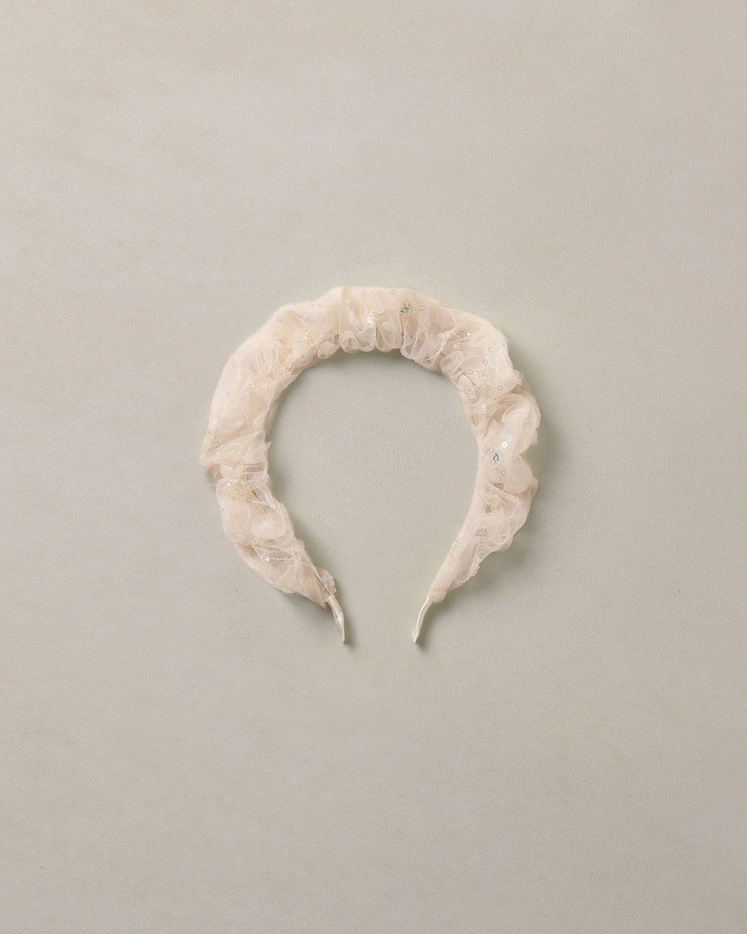 Noralee Gathered Headband - Pearl
