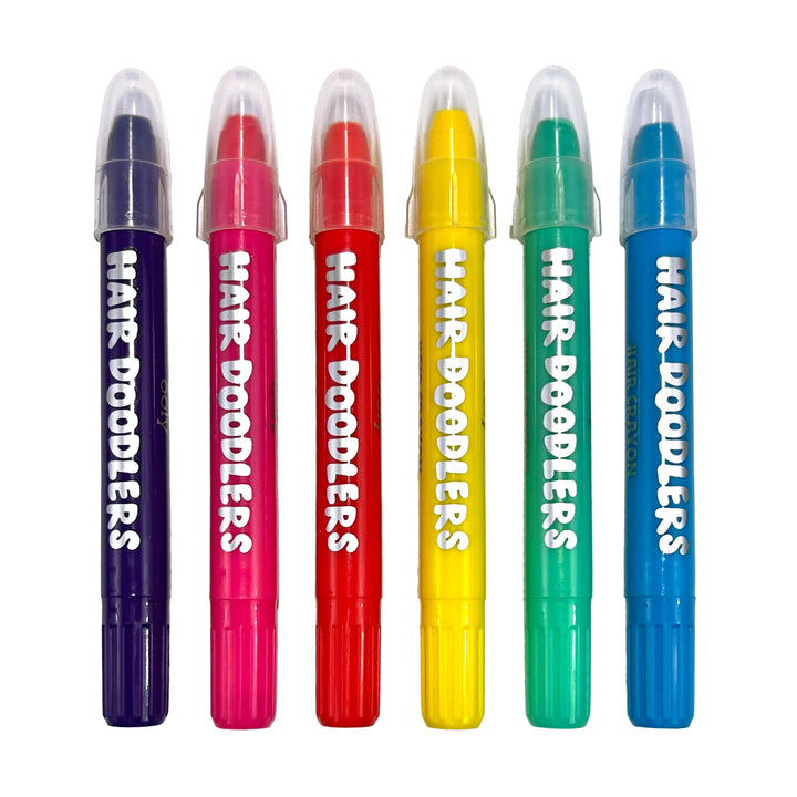 Ooly Hair Doodlers Hair Crayons (Set of 6)